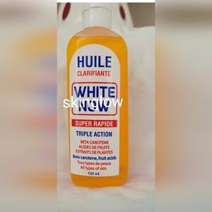 Huile Eclaircissante White Now Lightening Super Rapid Oil 125ml x1